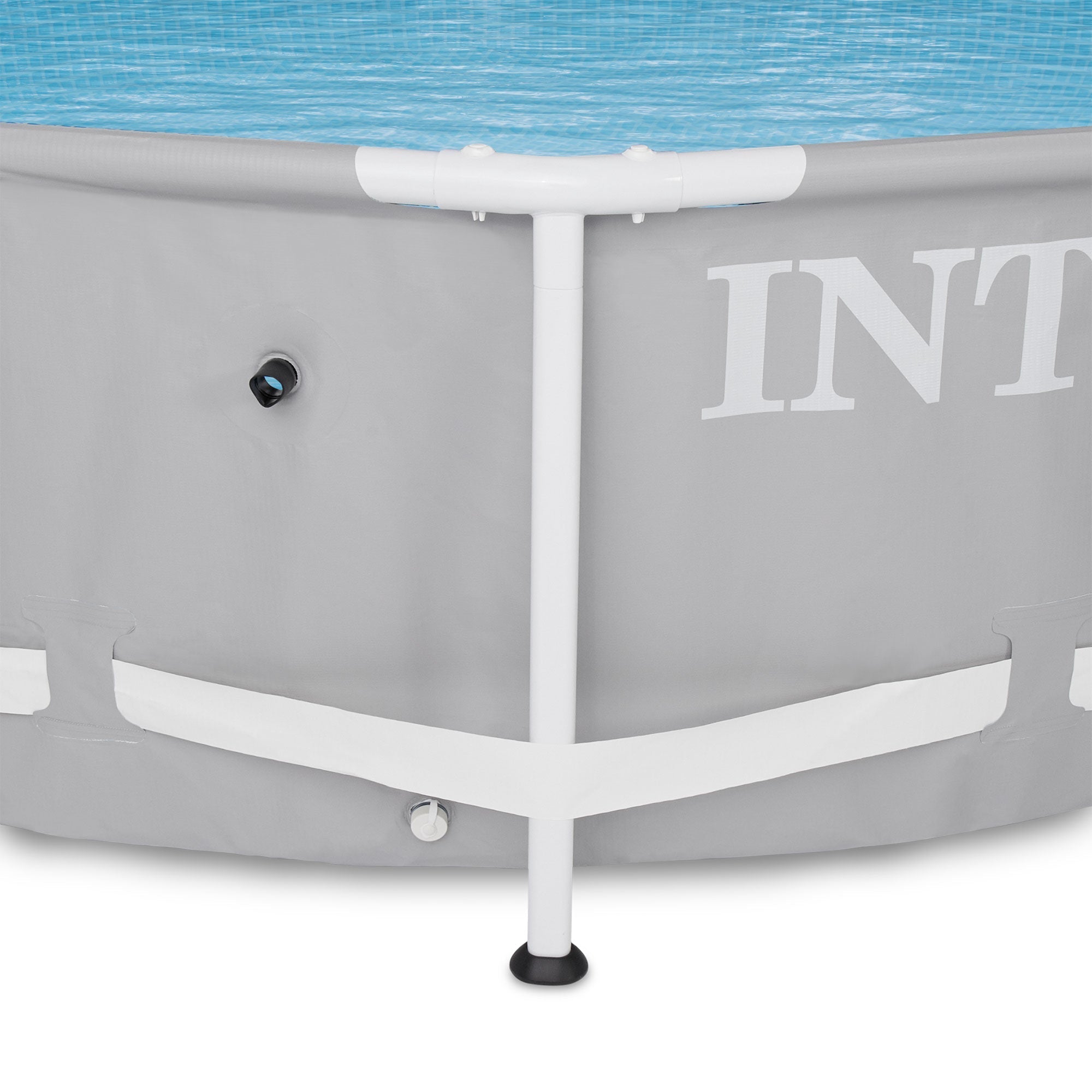 Intex 12ft x 30in Prism Frame Above Ground Round Swimming Pool & Robot Vacuum - Image 5
