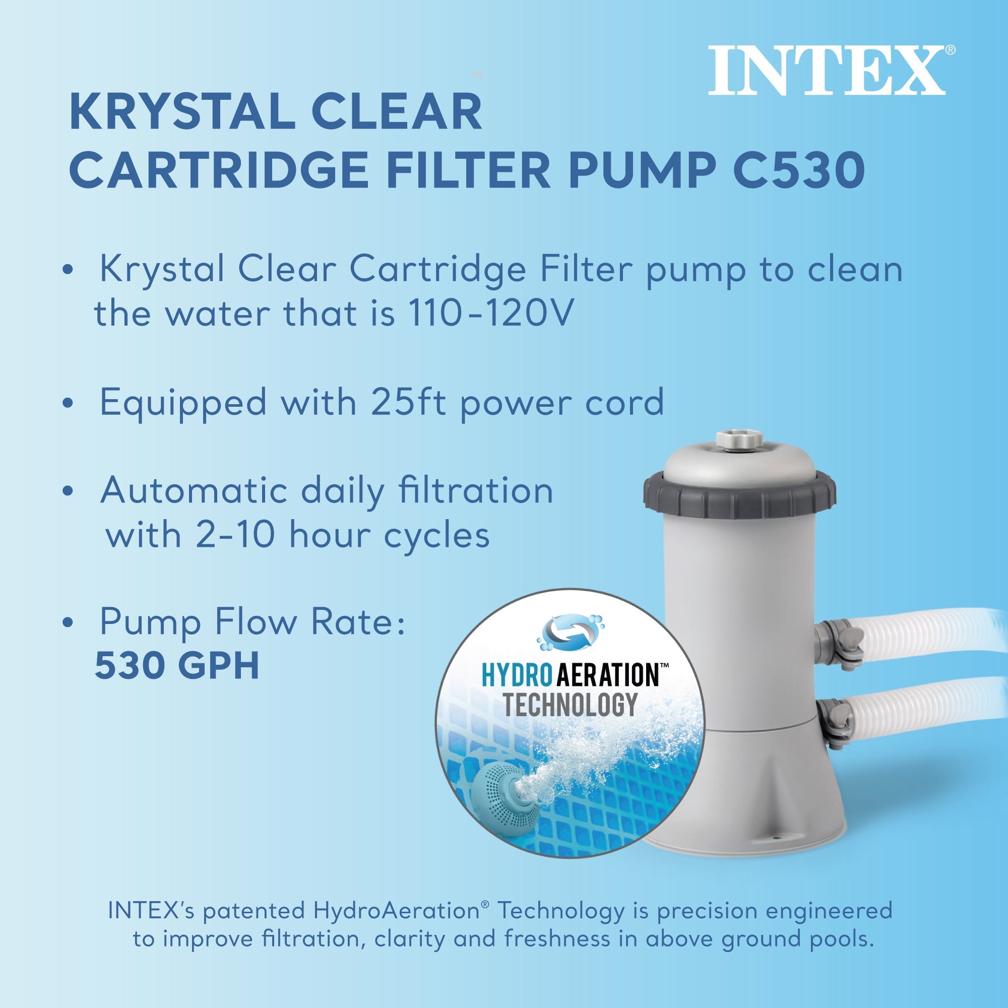 Intex 12ft Metal Frame Above Ground Pool 30in with Filter Cover & Maintenance Kit - Image 3