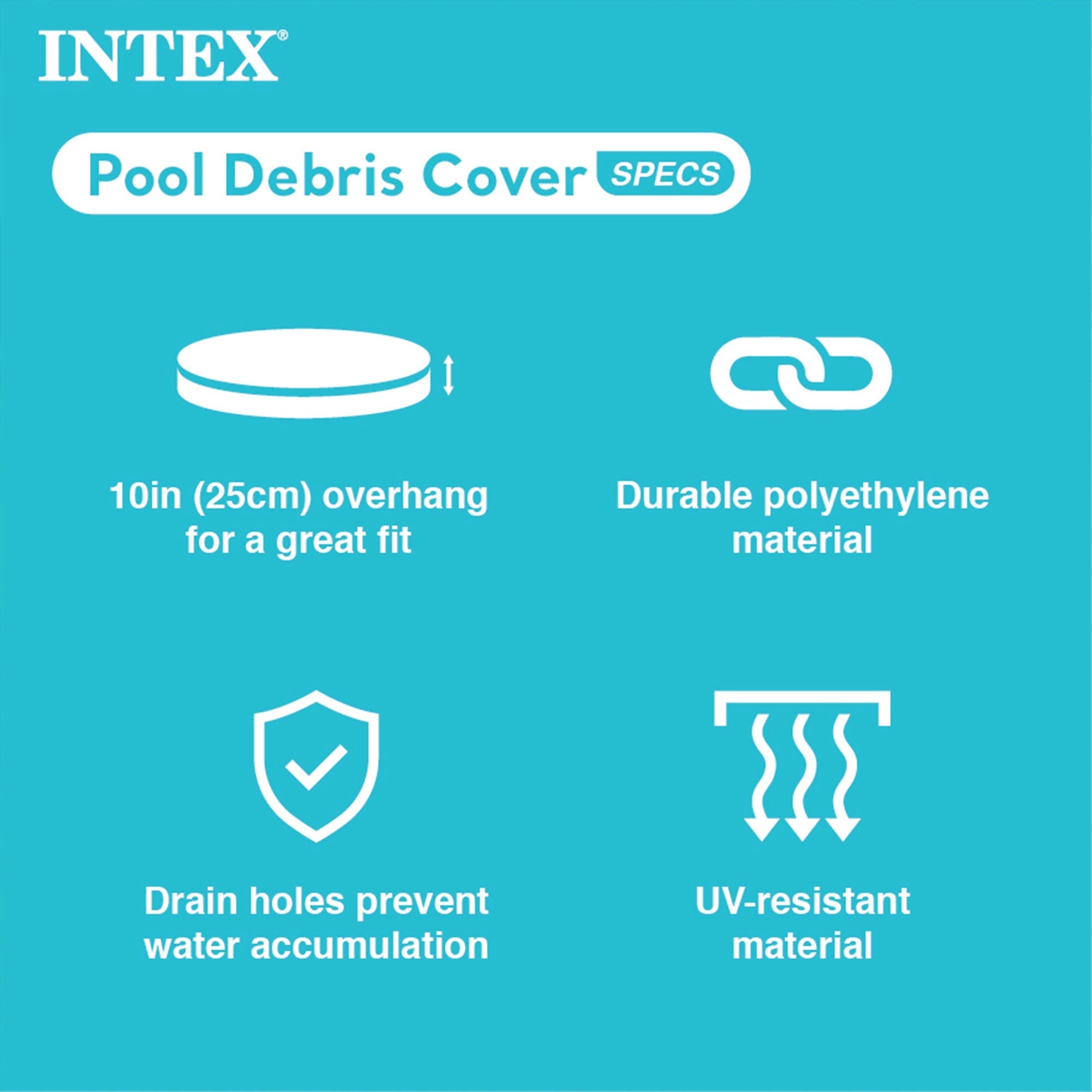 Intex 12ft Metal Frame Above Ground Pool 30in with Filter Cover & Maintenance Kit - Image 7