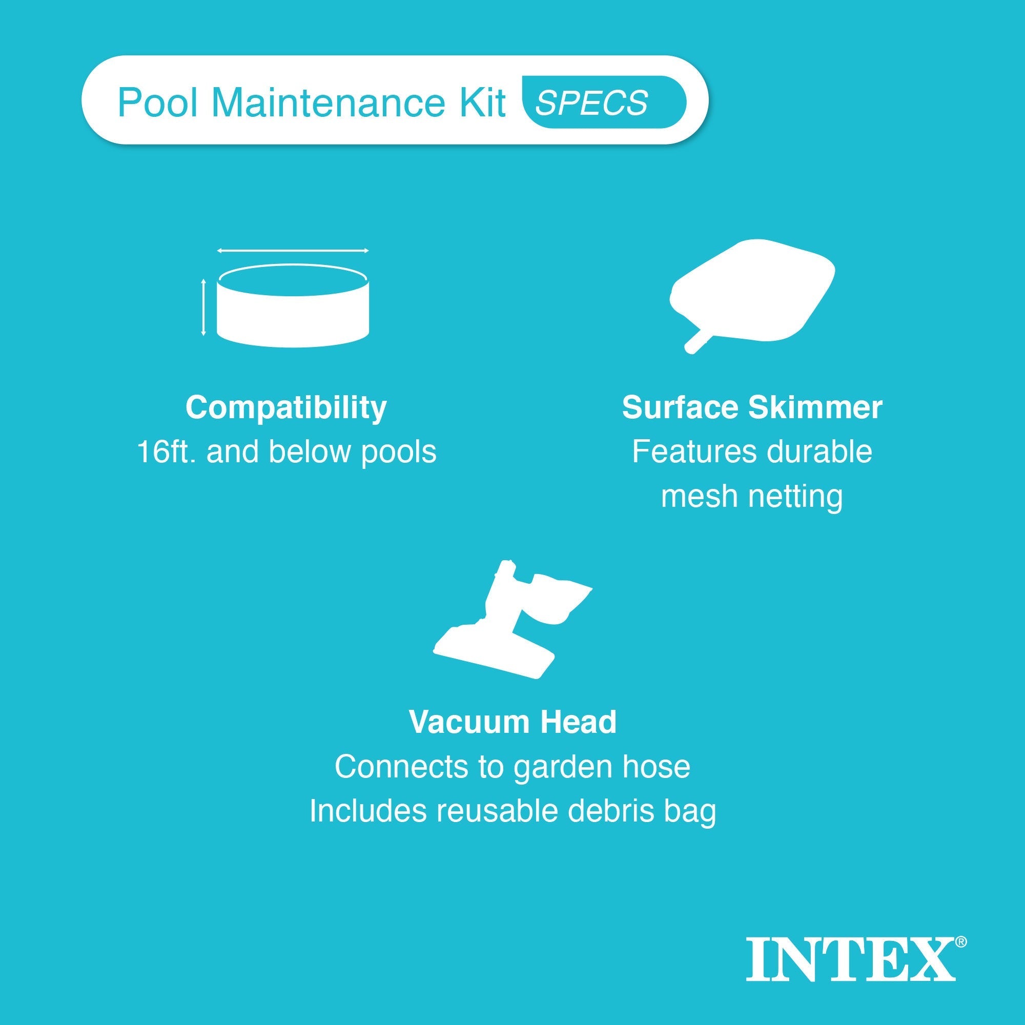 Intex 12ft Metal Frame Above Ground Pool with Filter & Accessories - Image 5