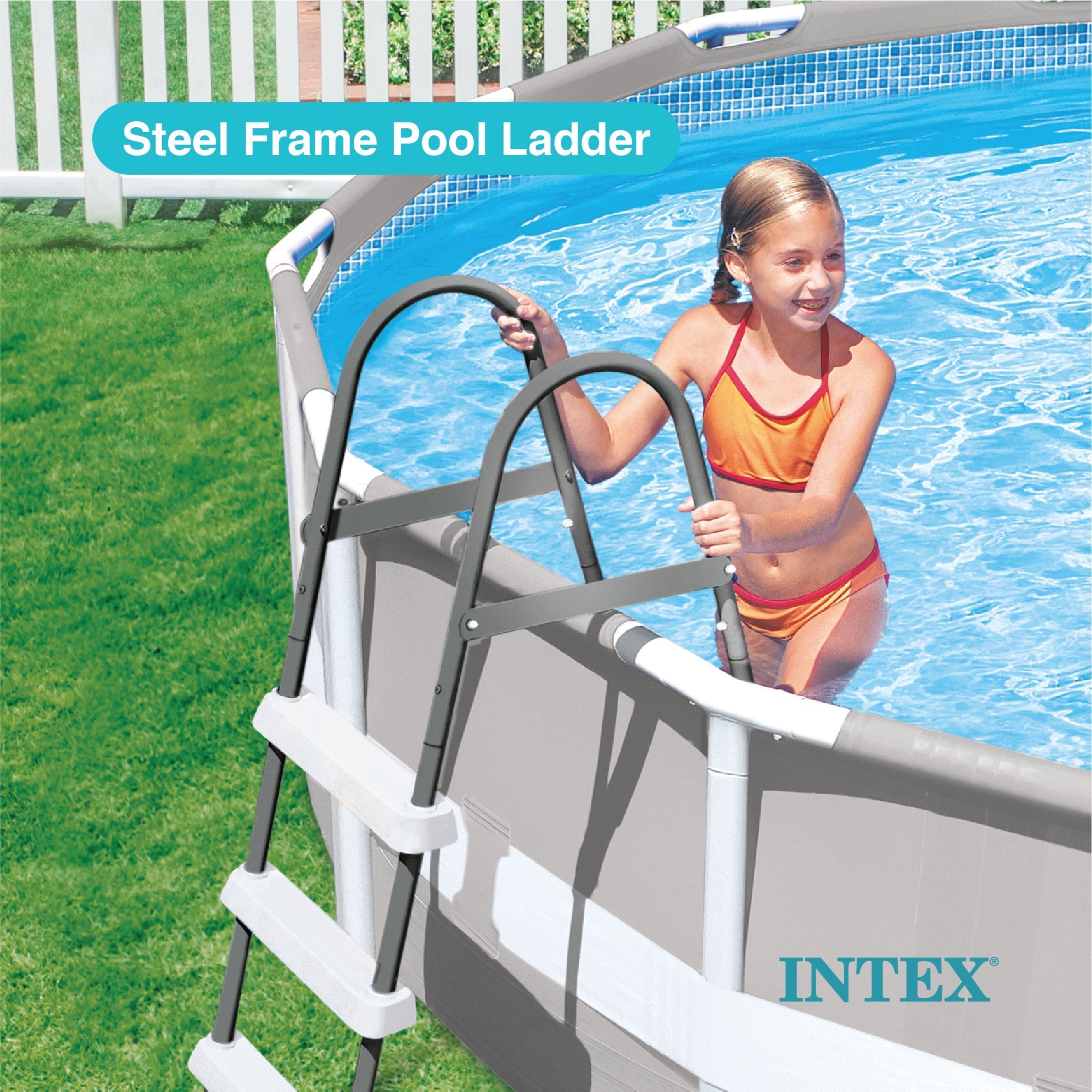Intex 12ft Metal Frame Above Ground Pool with Filter & Accessories - Image 7