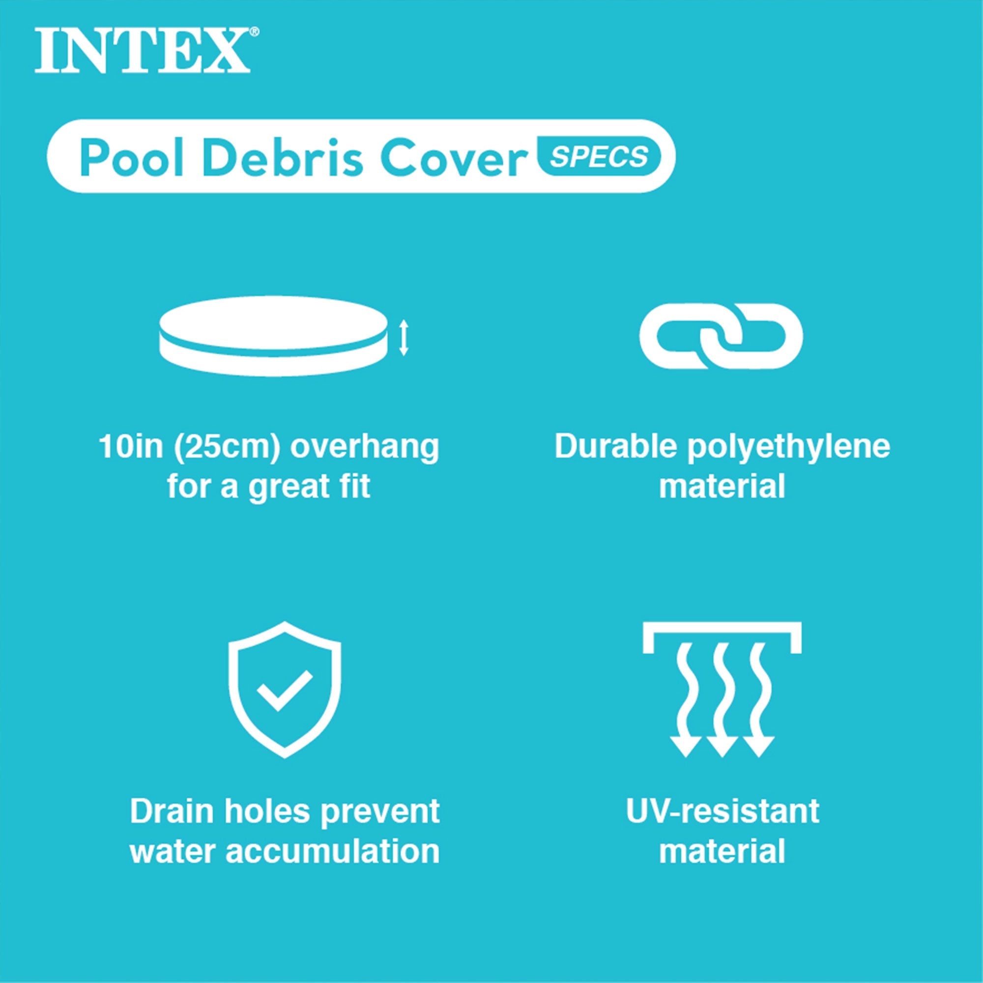 Intex 12ft Metal Frame Above Ground Pool 30in with Filter & Cover - Image 6