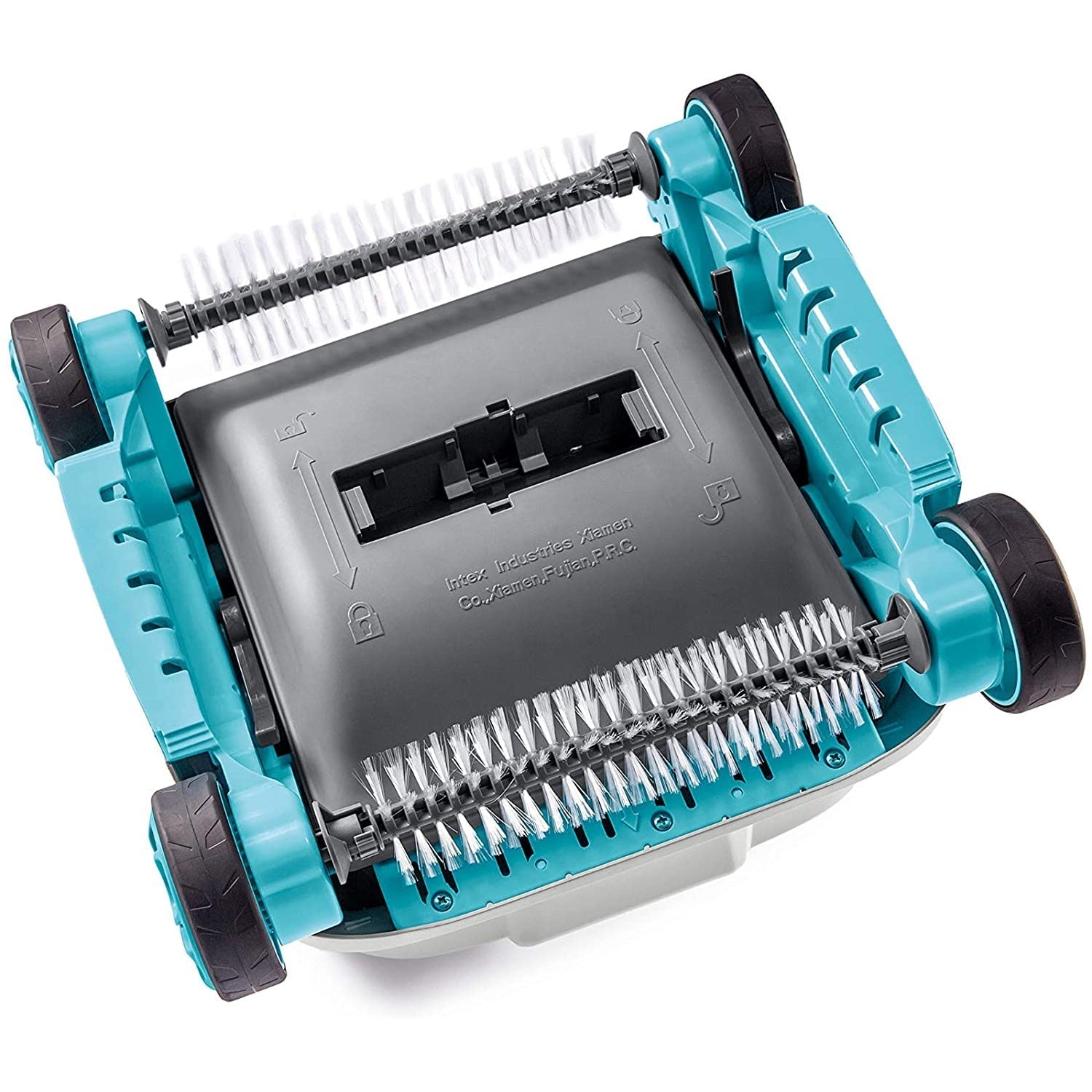 Intex 12ft x 30in Prism Frame Above Ground Round Swimming Pool & Robot Vacuum - Image 8
