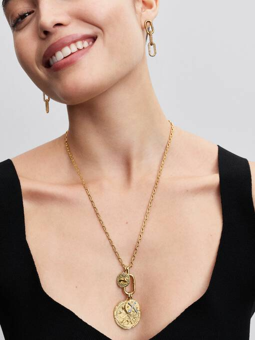 Ezibele Openable Large Link Chain Necklace - Image 3