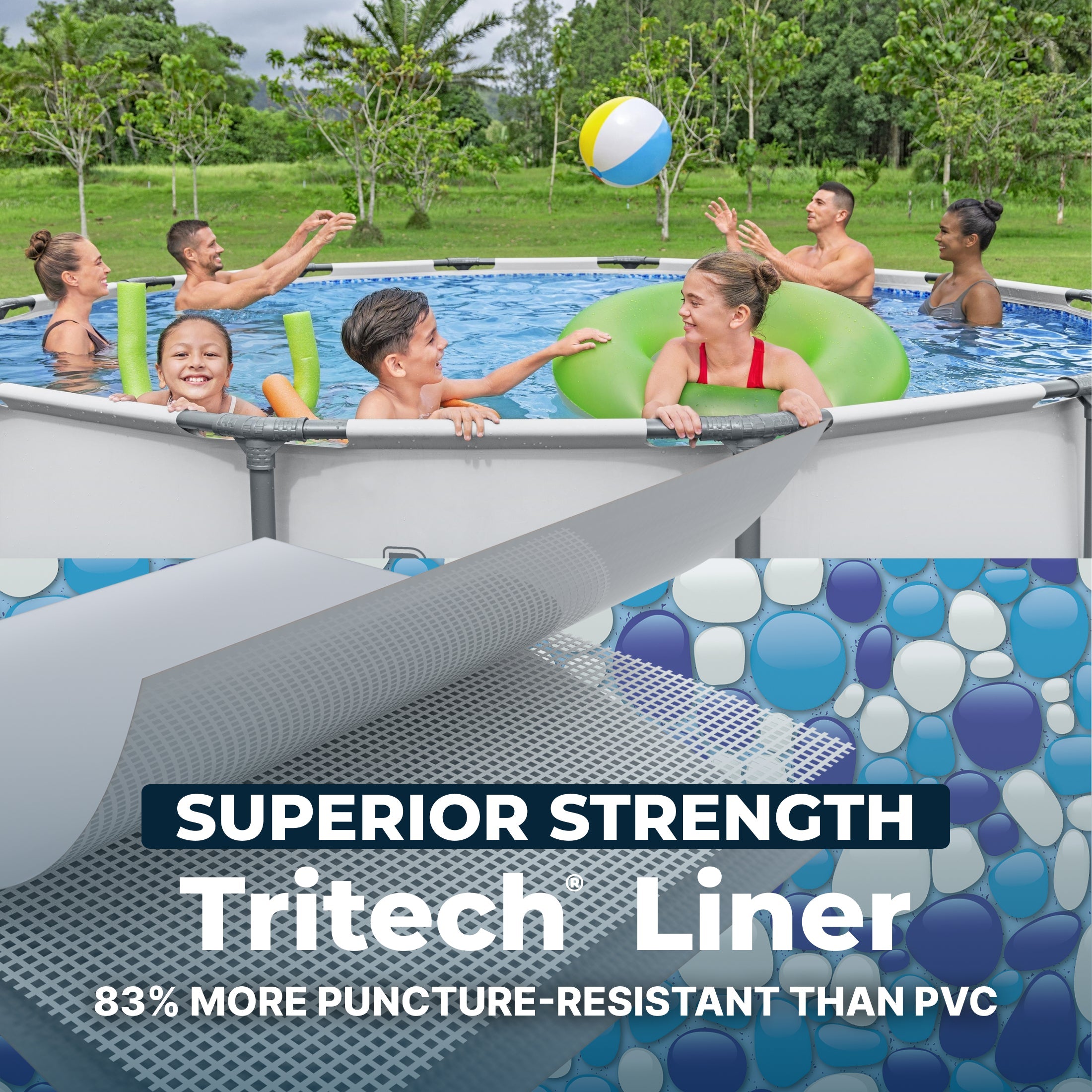 Bestway Steel Pro MAX 14ft Round Above Ground Pool Set 48in Deep - Image 5