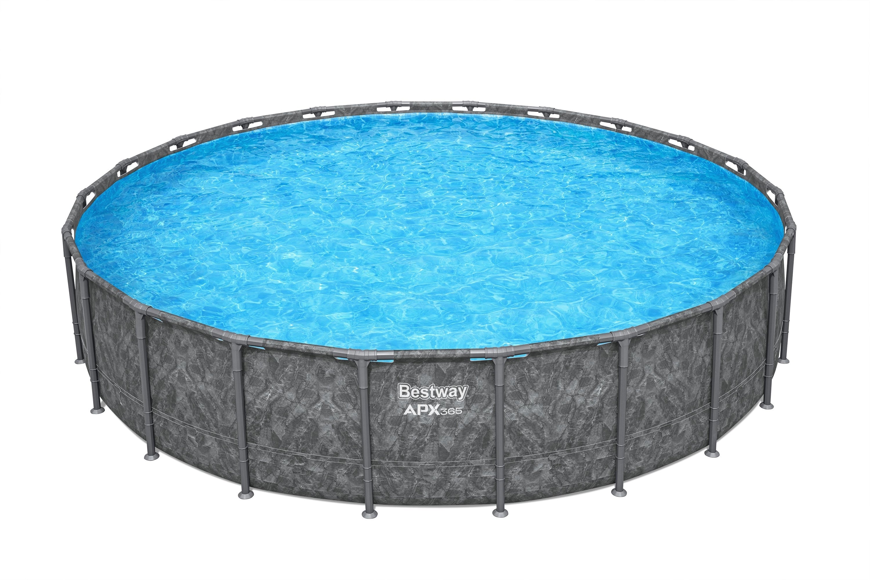 Bestway APX 365 22ft Round Above Ground Pool Set 52in Deep - Image 10