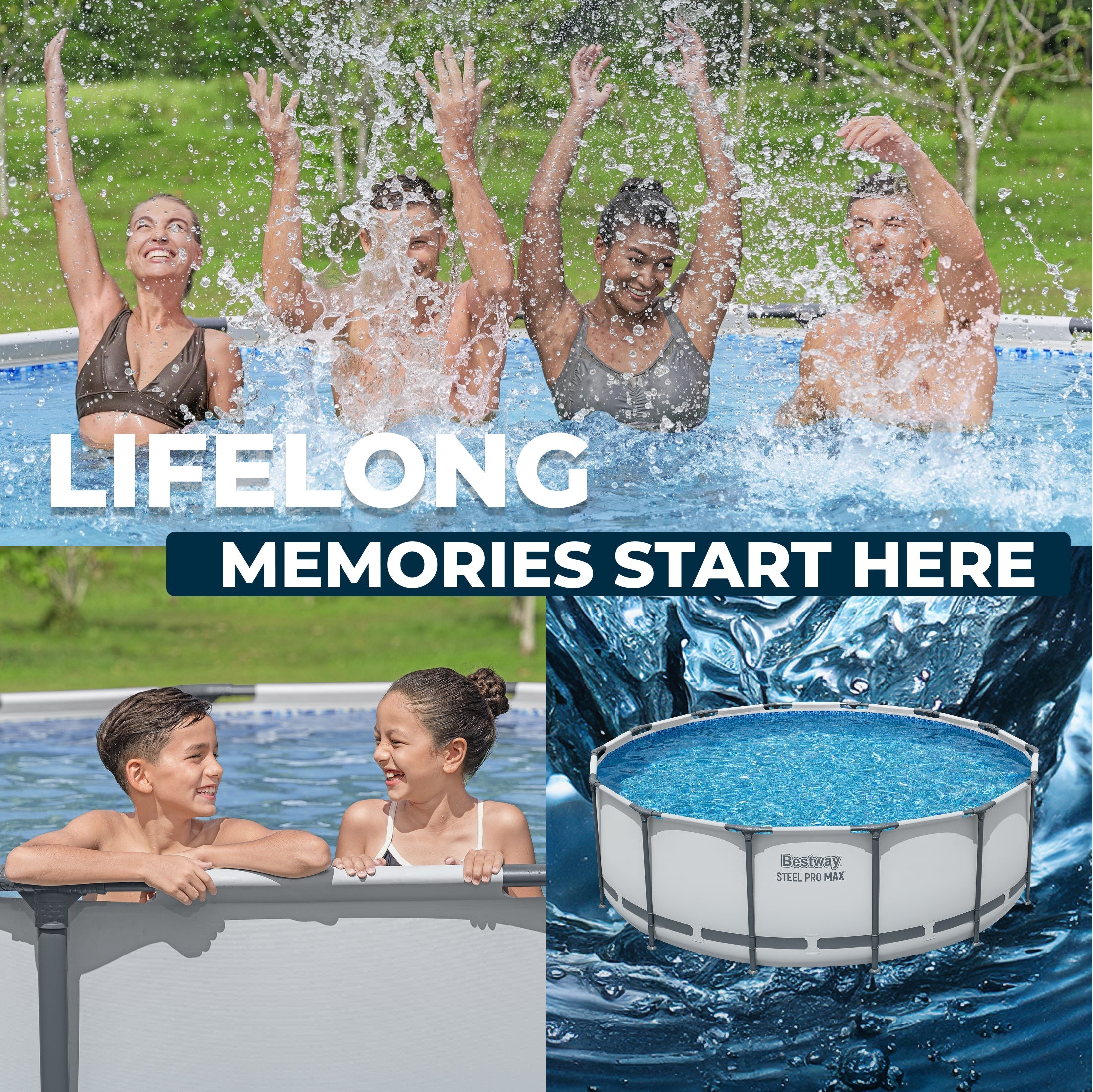 Bestway Steel Pro MAX 14ft Round Above Ground Pool Set 48in Deep - Image 9