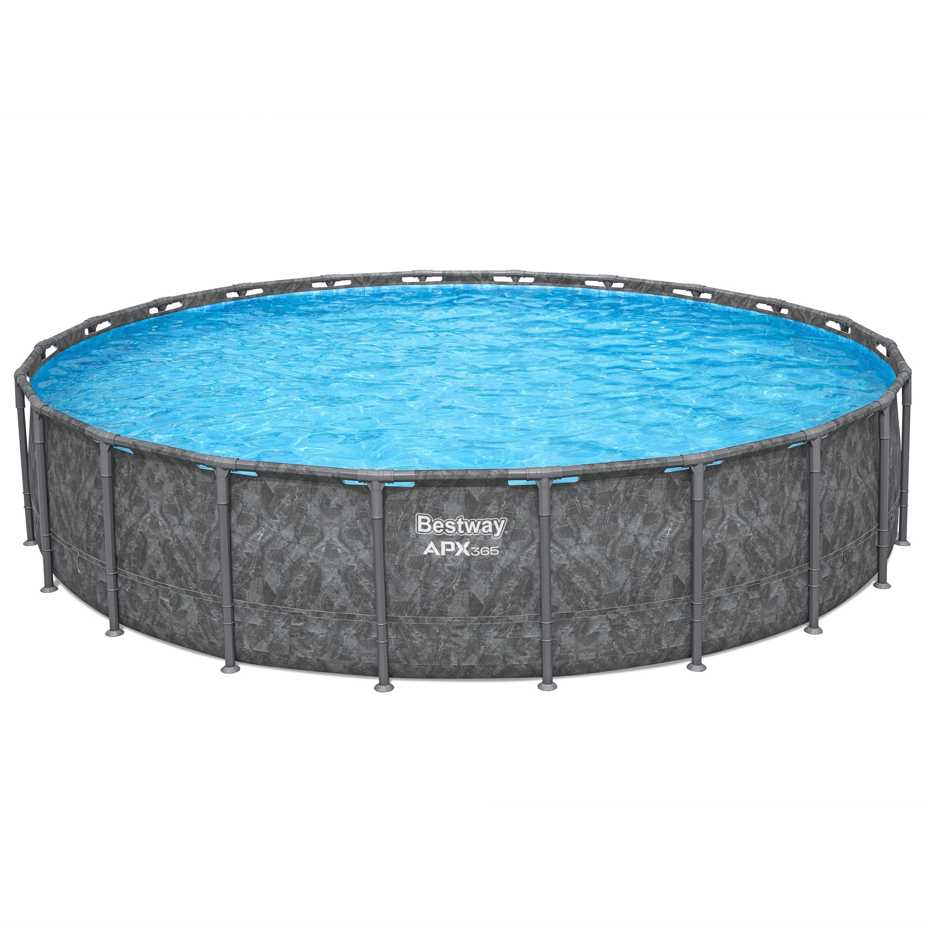 Bestway APX 365 22ft Round Above Ground Pool Set 52in Deep - Image 5